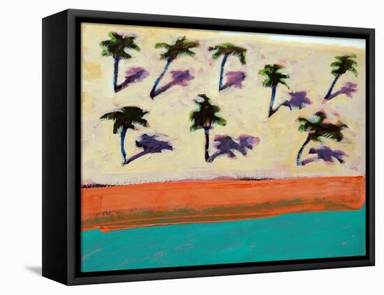 Palms II-Paul Powis-Framed Premier Image Canvas