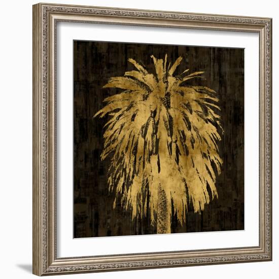 Palms In Gold I-Kate Bennett-Framed Art Print