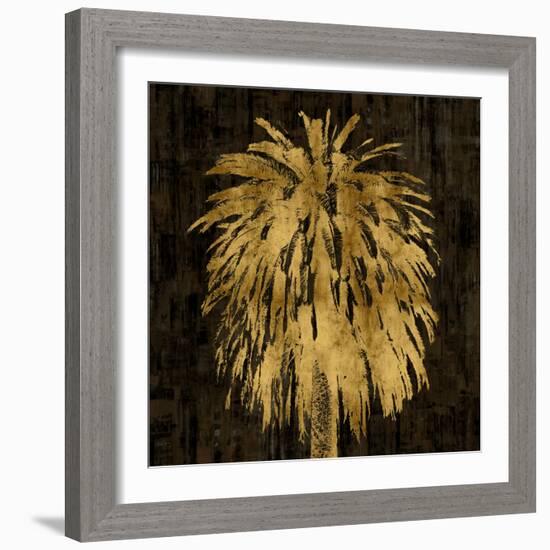 Palms In Gold I-Kate Bennett-Framed Art Print