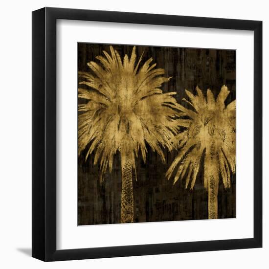 Palms In Gold II-Kate Bennett-Framed Art Print