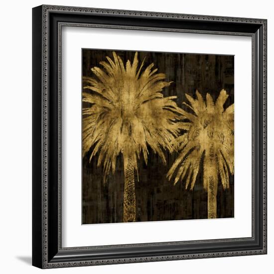 Palms In Gold II-Kate Bennett-Framed Art Print