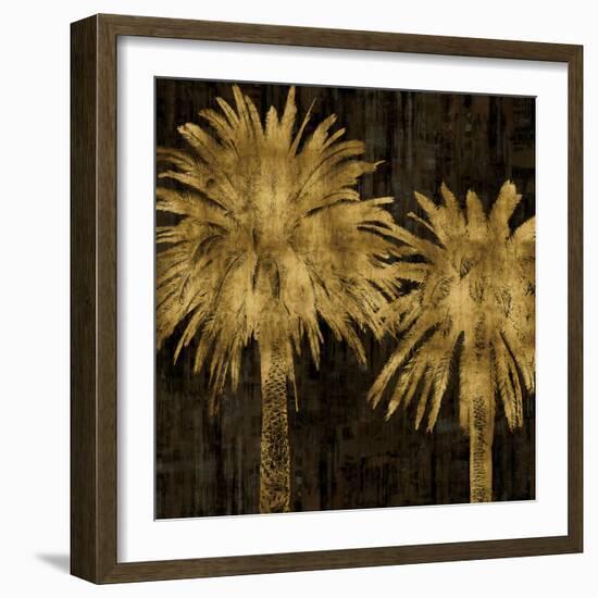 Palms In Gold II-Kate Bennett-Framed Art Print