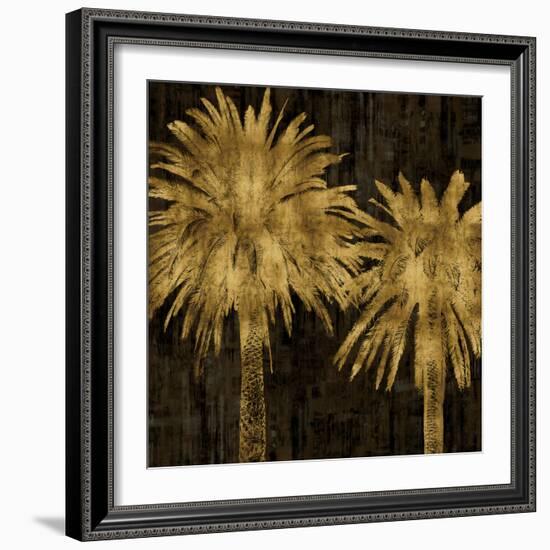 Palms In Gold II-Kate Bennett-Framed Art Print