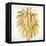 Palms In Gold III-Kate Bennett-Framed Stretched Canvas