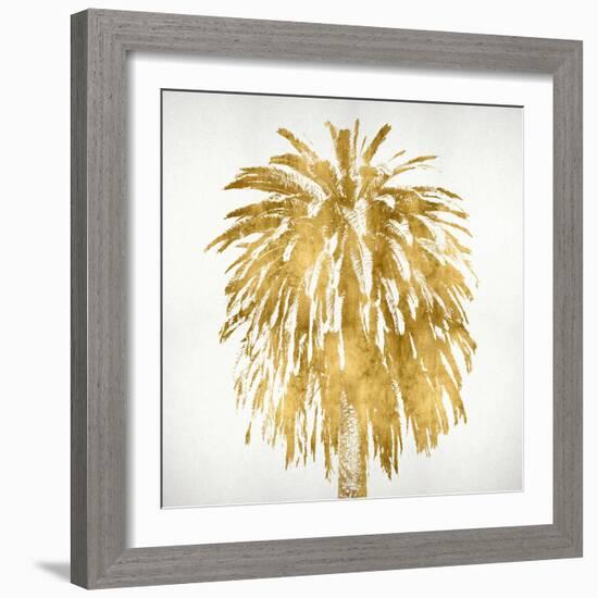 Palms In Gold III-Kate Bennett-Framed Art Print