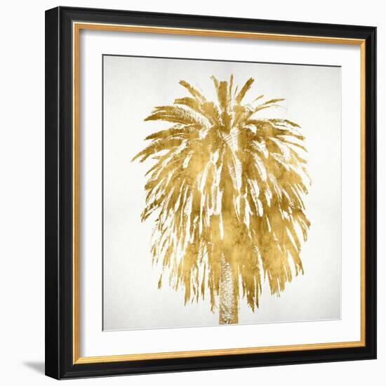 Palms In Gold III-Kate Bennett-Framed Art Print