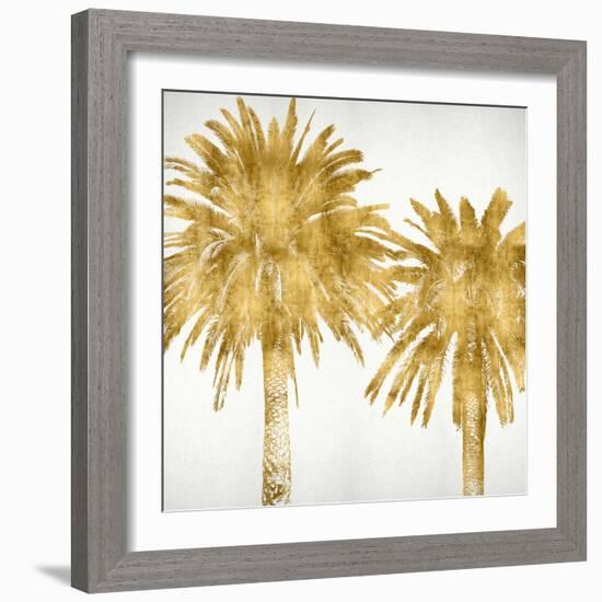 Palms In Gold IV-Kate Bennett-Framed Art Print