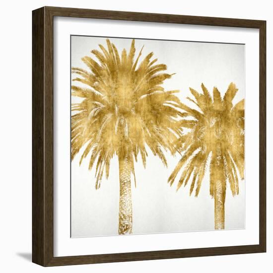 Palms In Gold IV-Kate Bennett-Framed Art Print