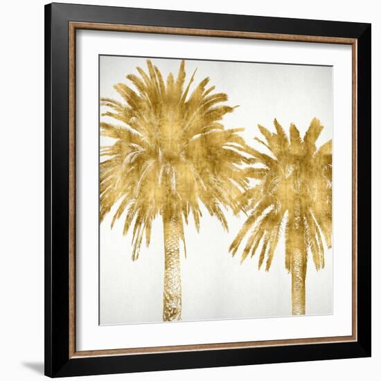 Palms In Gold IV-Kate Bennett-Framed Art Print