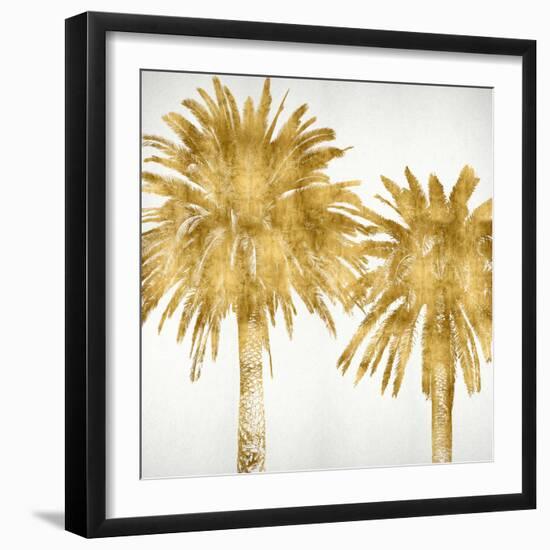 Palms In Gold IV-Kate Bennett-Framed Art Print