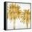 Palms In Gold IV-Kate Bennett-Framed Stretched Canvas