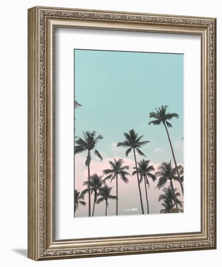 Palms in the City-PhotoINC Studio-Framed Premium Giclee Print