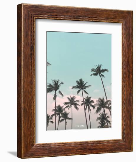 Palms in the City-PhotoINC Studio-Framed Premium Giclee Print