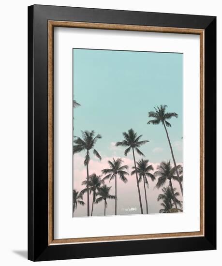 Palms in the City-PhotoINC Studio-Framed Premium Giclee Print