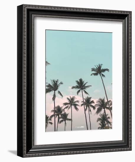 Palms in the City-PhotoINC Studio-Framed Premium Giclee Print