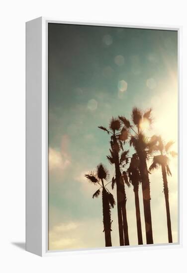 Palms in the Sun-Emily Navas-Framed Stretched Canvas
