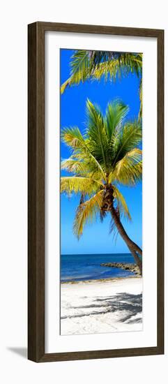 Palms on a White Sand Beach in Key West - Florida-Philippe Hugonnard-Framed Photographic Print