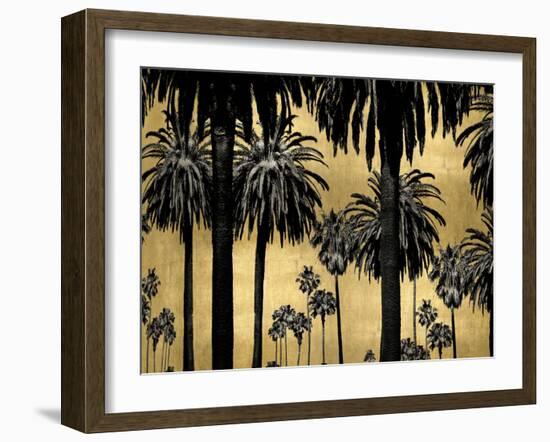 Palms on Gold-Kate Bennett-Framed Art Print