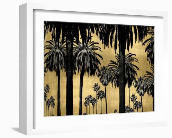 Palms on Gold-Kate Bennett-Framed Art Print