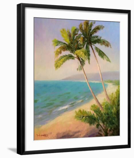 Palms On The Beach I-Karen Dupré-Framed Art Print