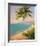 Palms On The Beach I-Karen Dupré-Framed Art Print