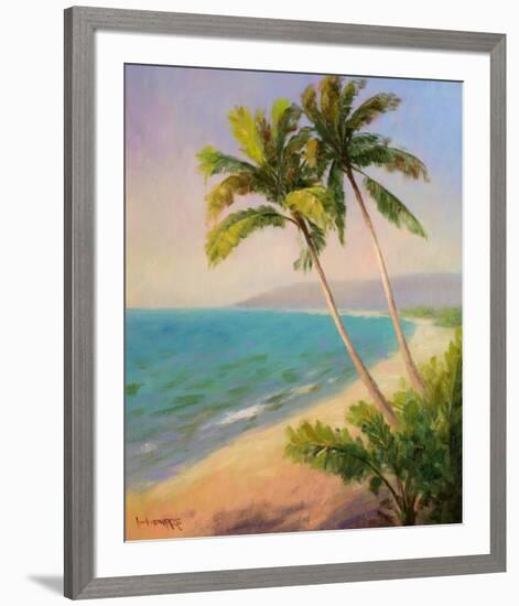 Palms On The Beach I-Karen Dupré-Framed Art Print