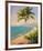 Palms On The Beach I-Karen Dupré-Framed Art Print