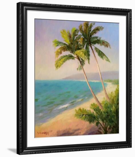 Palms On The Beach I-Karen Dupré-Framed Art Print