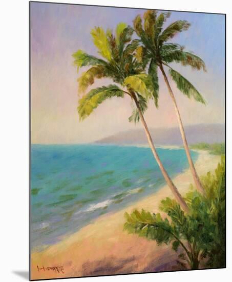 Palms On The Beach I-Karen Dupré-Mounted Art Print