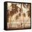 Palms on the Water I-John Seba-Framed Stretched Canvas