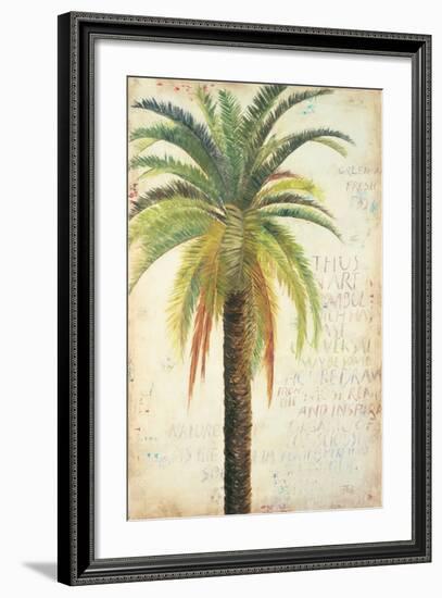 Palms &Scrolls II-Patricia Pinto-Framed Art Print
