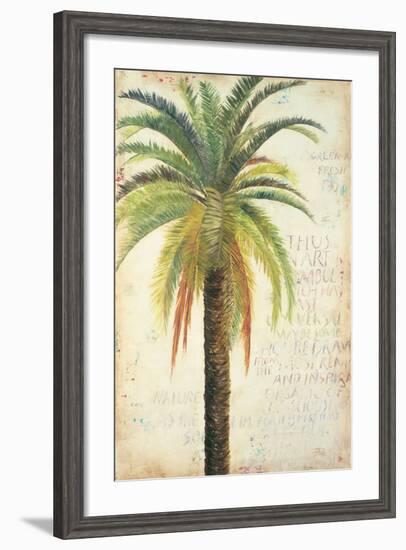 Palms &Scrolls II-Patricia Pinto-Framed Art Print