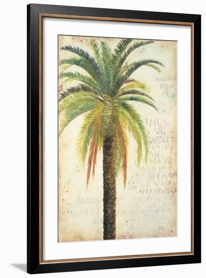 Palms &Scrolls II-Patricia Pinto-Framed Art Print