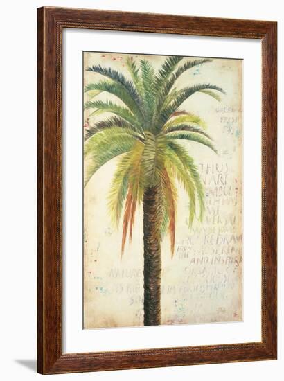 Palms &Scrolls II-Patricia Pinto-Framed Art Print