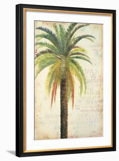 Palms &Scrolls II-Patricia Pinto-Framed Art Print