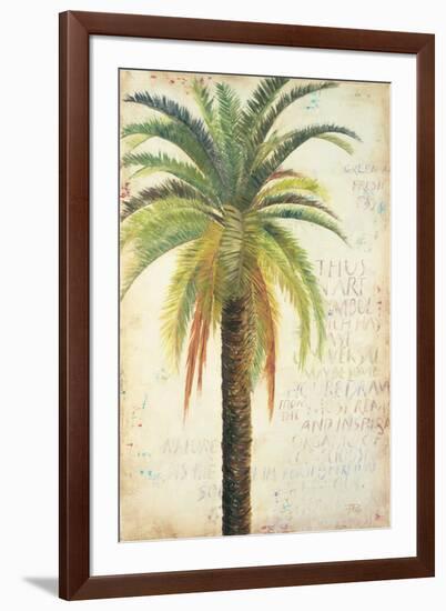 Palms &Scrolls II-Patricia Pinto-Framed Art Print