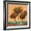 Palms Setting Sun-Michael Tienhaara-Framed Art Print