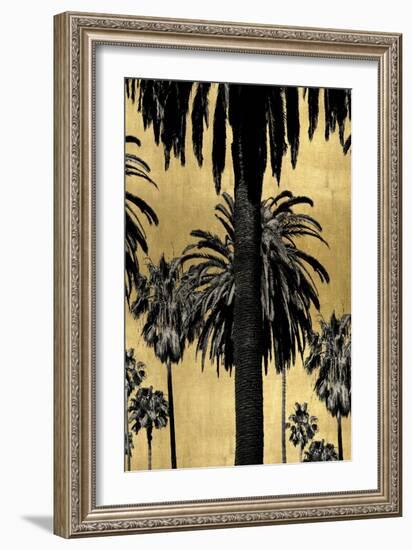 Palms with Gold II-Kate Bennett-Framed Art Print