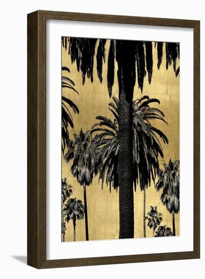 Palms with Gold II-Kate Bennett-Framed Art Print