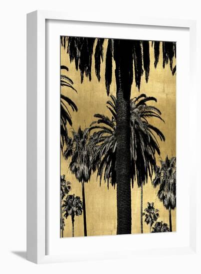 Palms with Gold II-Kate Bennett-Framed Art Print