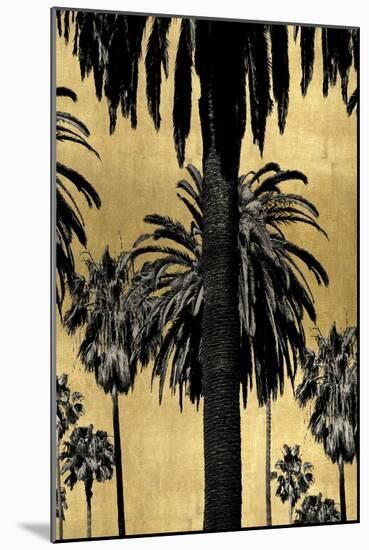 Palms with Gold II-Kate Bennett-Mounted Art Print