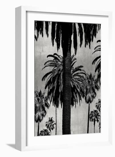 Palms with Silver I-Kate Bennett-Framed Art Print