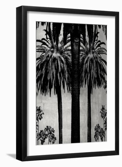 Palms with Silver II-Kate Bennett-Framed Art Print