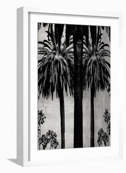 Palms with Silver II-Kate Bennett-Framed Art Print