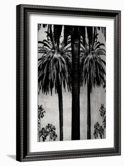 Palms with Silver II-Kate Bennett-Framed Art Print