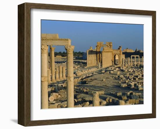 Palmyra, Ruins of Roman City, Syria, Middle East-Sylvain Grandadam-Framed Photographic Print