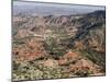 Palo Duro Canyon Landscape, Amarillo, Texas-Walter Bibikow-Mounted Photographic Print