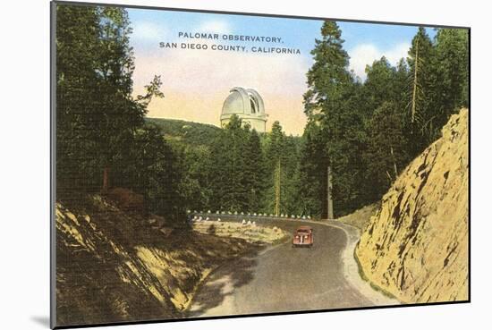 Palomar Observatory, San Diego, California-null-Mounted Art Print