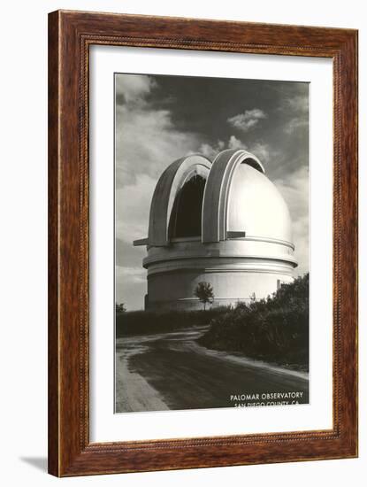 Palomar Observatory, San Diego County, California--Framed Art Print