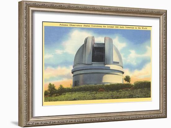 Palomar Observatory, San Diego County, California-null-Framed Art Print